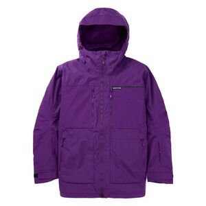 Burton snowboard ski Jacket Fostner Jacket purple
